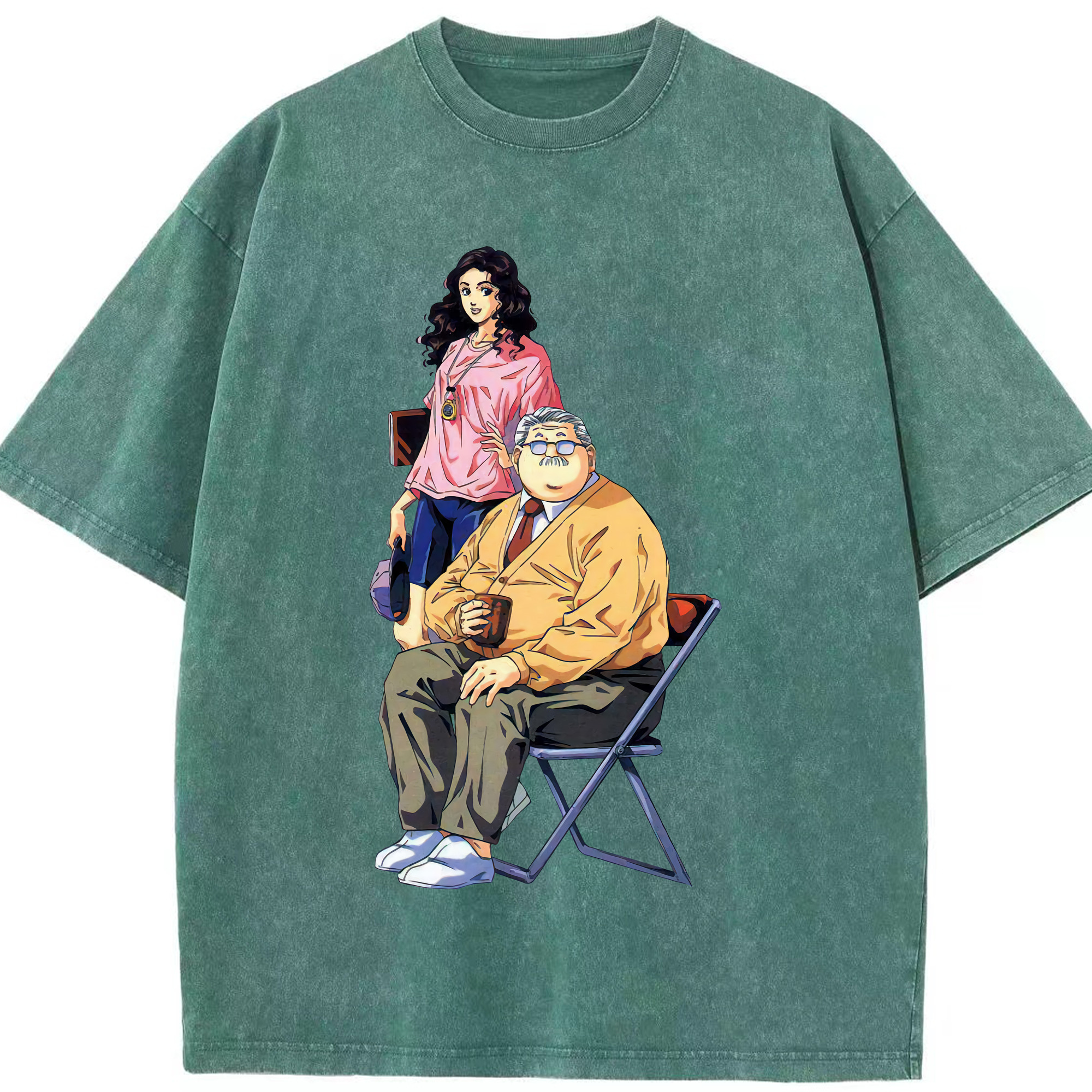 （画像用） SLAM DUNK／スラムダンク 綿100% ヴィンテージ風 半袖Tシャツ（フロントプリント）